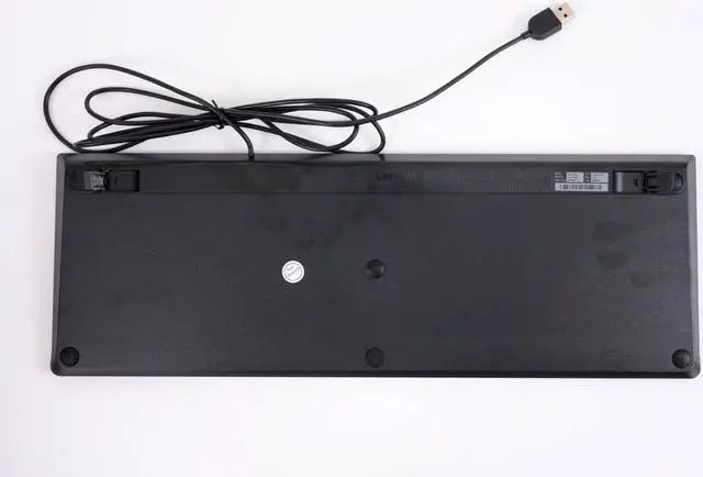Alt view image 7 of 7 - Lenovo 00XH587 Calliope USB Wired Desktop US Keyboard, Black