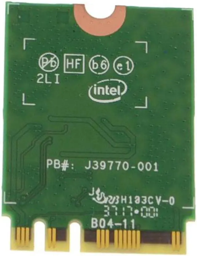 Alt view image 3 of 5 - 28V8D Dell Intel Genuine Killer 1550 9260NGW Wireless Card