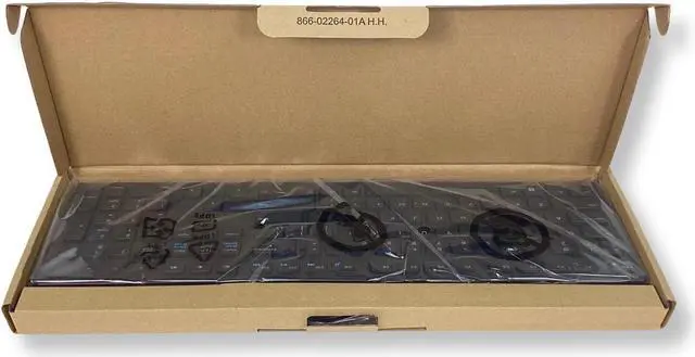 Alt view image 8 of 8 - Dell KB216-BK-US Dell KB216 Keyboard - Cable Connectivity - USB Interface - English (US) - Play, Pause, Rewind, Fast-forward, Volume Control Hot Key(s) - QWERTY Keys Layout - Black