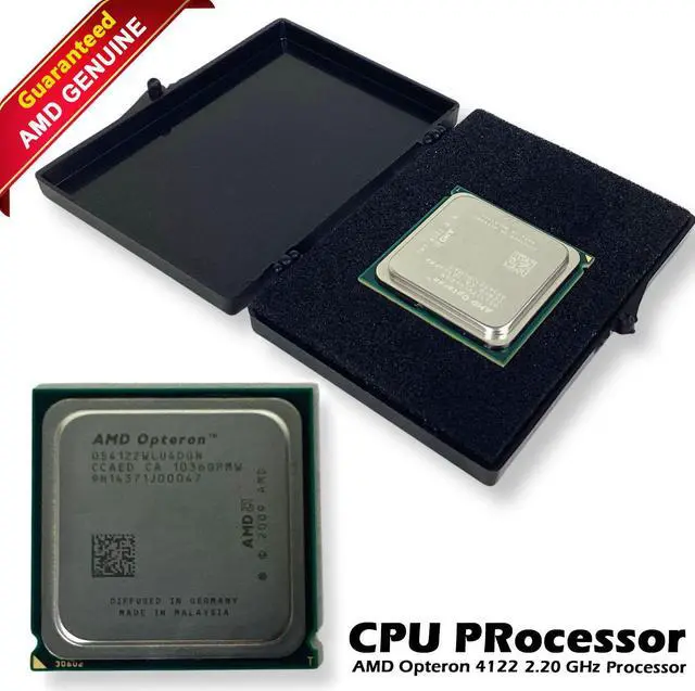 Main image of Dell 0WF94 AMD Opteron 4122 Quad-Core 2.2GHz 6MB Cache Server Processor