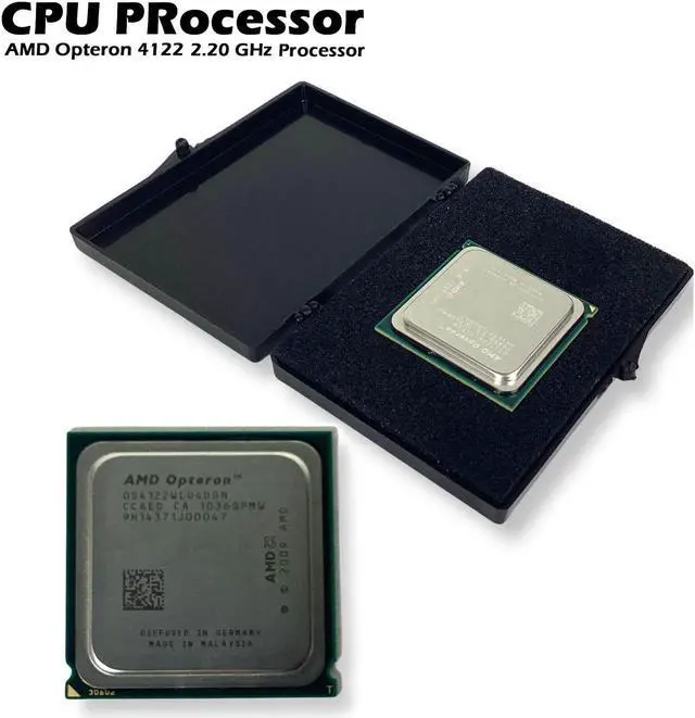 Alt view image 2 of 6 - Dell 0WF94 AMD Opteron 4122 Quad-Core 2.2GHz 6MB Cache Server Processor