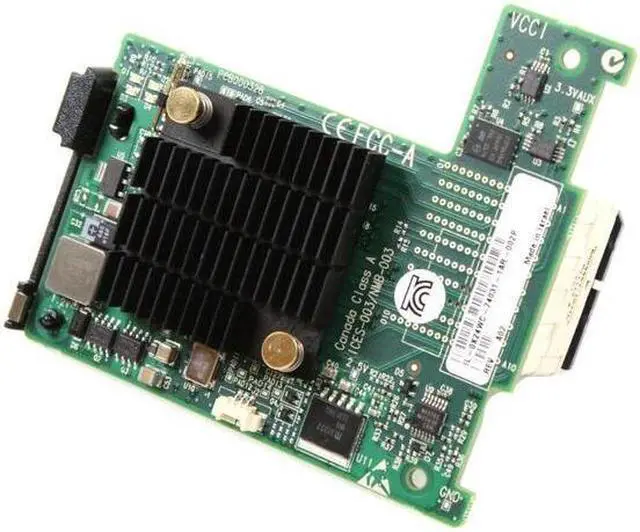 Alt view image 4 of 7 - Dell Mellanox X24WC ConnectX-2 QDR / Dual Port 10 GbE M1000e Mezzanine Board