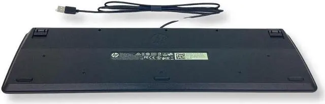 Alt view image 7 of 9 - HP Business Black USB Slim Style Windows Enhanced Keyboard (N3R87AA)
