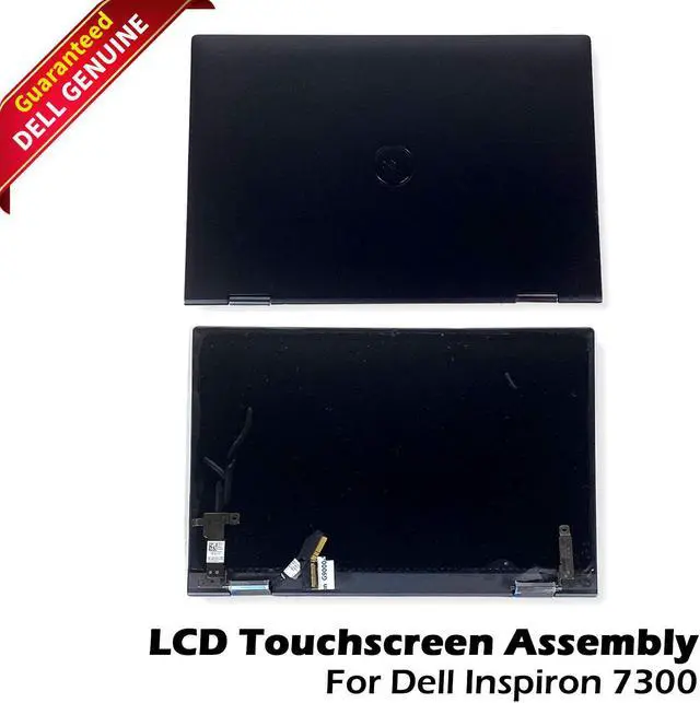 Alt view image 2 of 13 - Dell OEM Inspiron 7300 2-in-1 Black 13.3" FHD Complete LCD Screen M09N3
