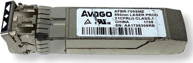 Alt view image 4 of 7 - Avago AFBR-709SMZ - NA2 Compatible SFP+ Transceiver Module 10 GigE