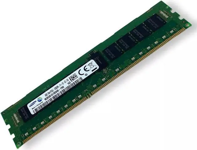 Alt view image 7 of 8 - 8GB Module DDR3 1866MHz Samsung M393B1G70EB0-CMA 14900 Registered Memory RAM