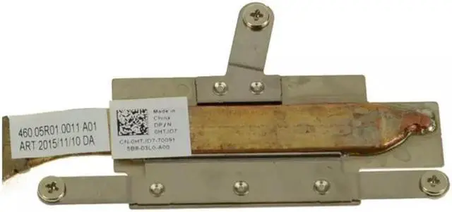 Alt view image 5 of 5 - Genuine Dell OEM Inspiron 11 (3153) CPU Heatsink Fan Assembly HTJD7 0HTJD7 CN-0HTJD7