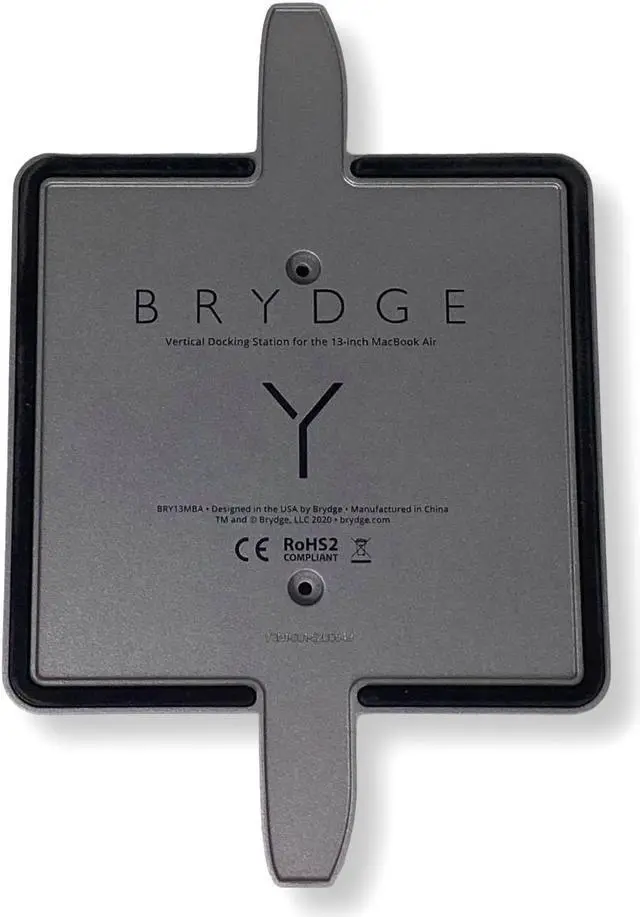 Alt view image 6 of 6 - Brydge MacBook Vertical Dock for 13" MacBook Pro Space Gray