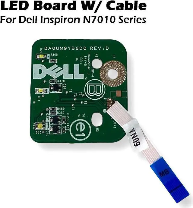 Alt view image 2 of 7 - Dell OEM Inspiron 17R N7010 LED Board with Cable T0XK8 0T0XK8