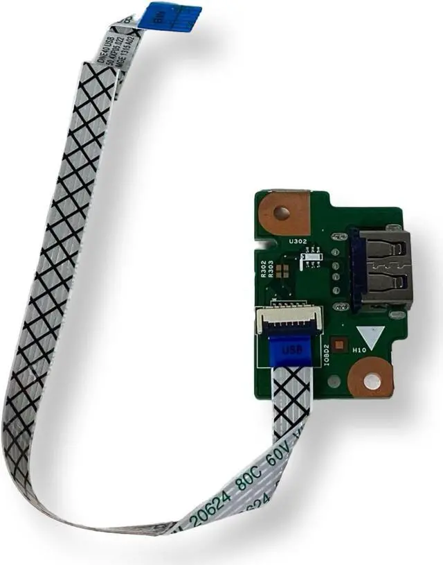 Alt view image 3 of 7 - Dell OEM Inspiron 14R 5421 3421 USB IO Circuit Board WNR69 YJP8J