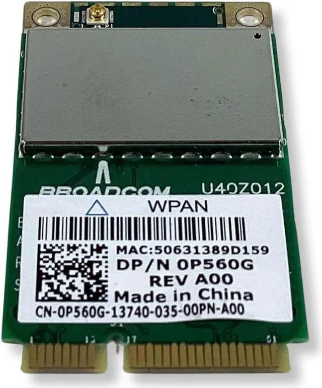 Alt view image 7 of 7 - Dell Latitude E5400 Mini PCI Express Wireless Bluetooth Card P560G LOT OF 2