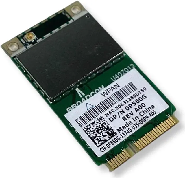 Alt view image 6 of 7 - Dell Latitude E5400 Mini PCI Express Wireless Bluetooth Card P560G LOT OF 2