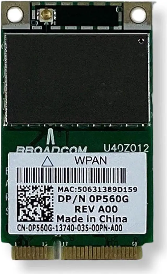 Alt view image 5 of 7 - Dell Latitude E5400 Mini PCI Express Wireless Bluetooth Card P560G LOT OF 2