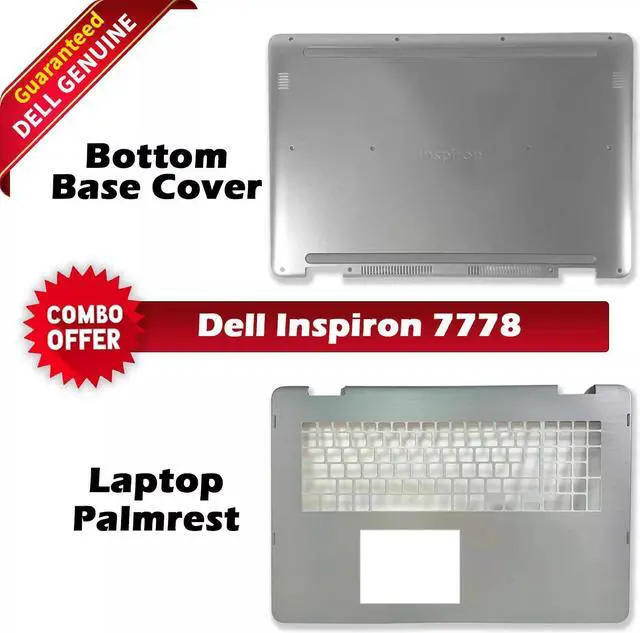 Main image of Dell Inspiron 17 7778 Palmrest D14PH + Bottom Base Cover Assembly 0CPNN Combo