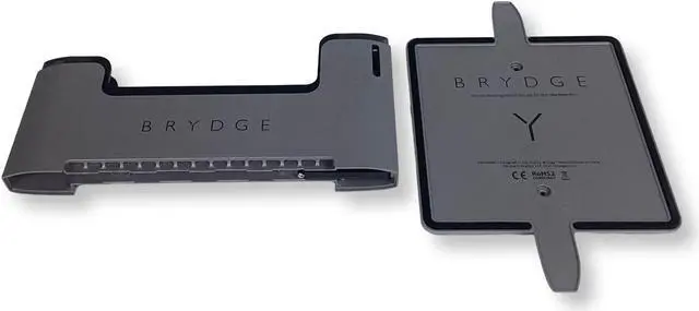 Alt view image 4 of 7 - Brydge MacBook Vertical Dock for 15" MacBook Pro Space Gray BRY15MBP