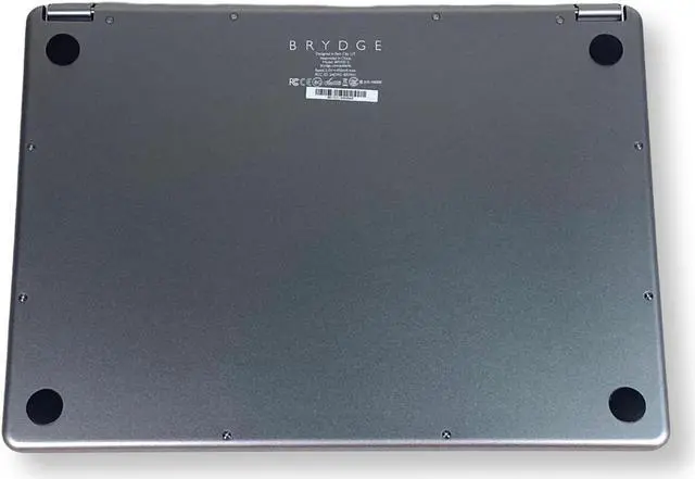 Alt view image 6 of 7 - Brydge 12.9 Series II Bluetooth Keyboard Space Gray BRY6012