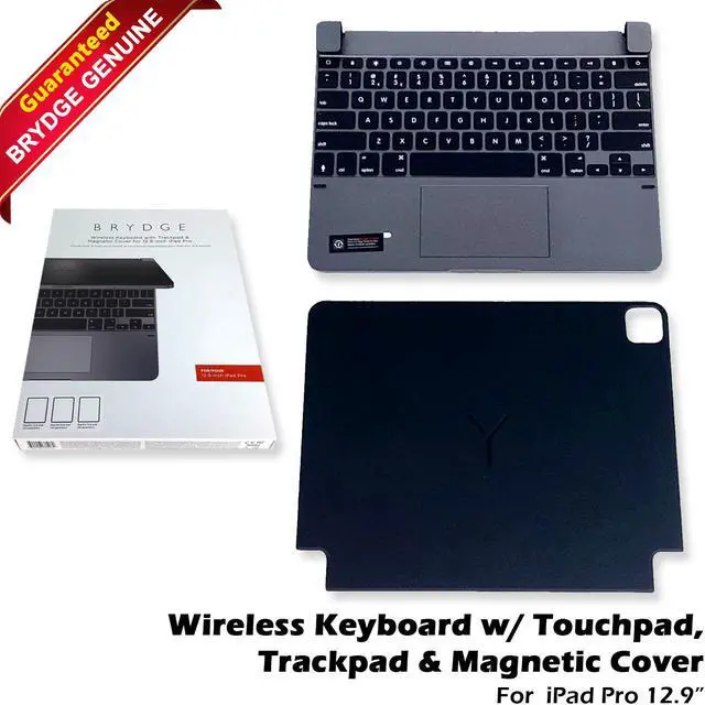 Main image of Brydge 12.9 Pro+ Wireless Backlit Keyboard with Trackpad for iPad Pro 3rd Gen BRYTP6022