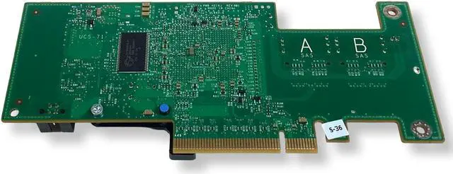 Alt view image 5 of 7 - Dell PERC H200 6Gb/s HBA SAS PCIe Internal RAID Controller Adapter H215J 3J8FW