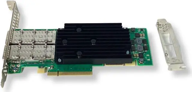 Alt view image 4 of 7 - Dell Solar Flare SFN7042Q 40Gb 2-Port QSFP PCIe 3.1 Network Interface Card V9NVT