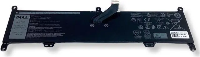 Alt view image 4 of 7 - Dell OEM Inspiron 11 3195 2-in-1 Laptop Battery 7.6V 28Wh NXX33 020K1
