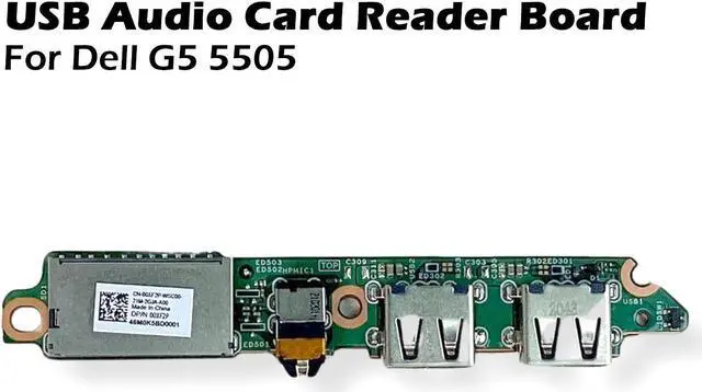 Alt view image 3 of 7 - Dell G5 SE 5505 Series Laptop Audio Usb Card Reader I/O Board-0XF2P