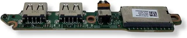 Alt view image 7 of 7 - Dell G5 SE 5505 Series Laptop Audio Usb Card Reader I/O Board-0XF2P