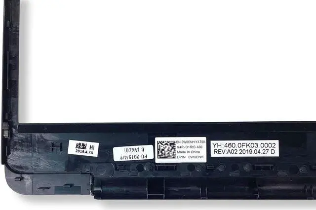 Alt view image 7 of 7 - Dell OEM Vostro 5581 15.6" Front Trim LCD Bezel 0W0CNH W0CNH