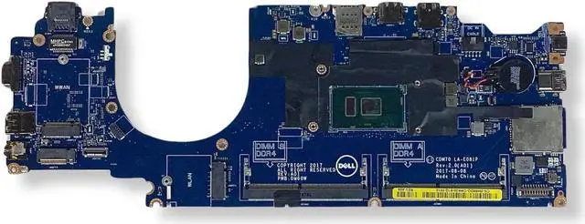 Alt view image 6 of 7 - Dell OEM Latitude 5480 Motherboard W/ 2.8GHz i7 Processor UMA 6G614 W86DG