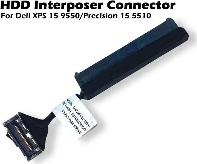 Alt view image 2 of 7 - Dell Precision 15 5510 Hard Drive Adapter Interposer Connector & Cable XDYGX