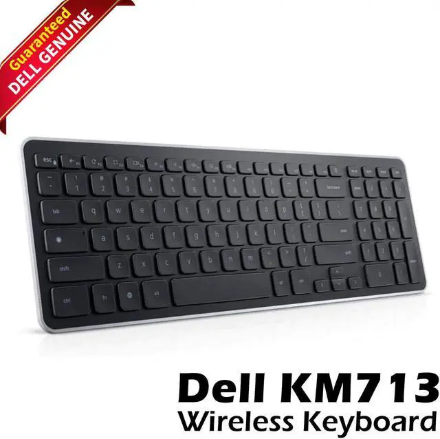Main image of Dell KM713 Wireless QWERTY102 Keys Black Keyboard 001GC