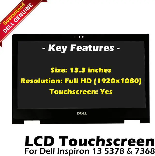 Main image of Dell Inspiron 13 5378 & 7368 13.3 Touchscreen FHD LCD LED Widescreen  Display Panel 2CTCN 4F5HT