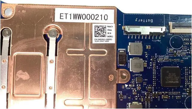 Alt view image 6 of 7 - Dell Chromebook 11 3180 Motherboard System Board Intel Celeron 1.6GHz CPU JMNGV