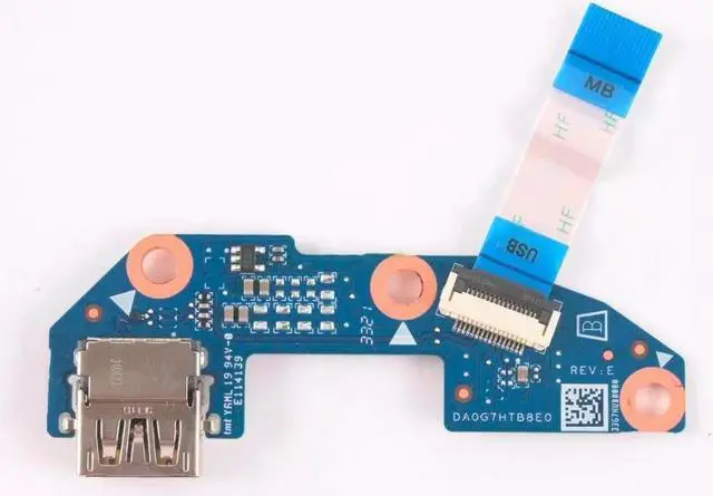 Alt view image 3 of 7 - M16335-001 USB BOARD W/CABLE PAVILION 15-EG0073CL5-EG0073CL Compatible with HP