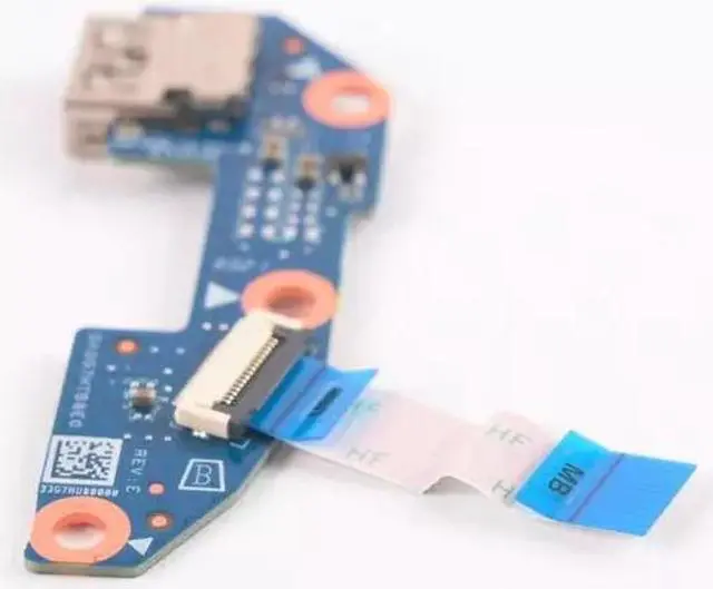 Alt view image 7 of 7 - M16335-001 USB BOARD W/CABLE PAVILION 15-EG0073CL5-EG0073CL Compatible with HP
