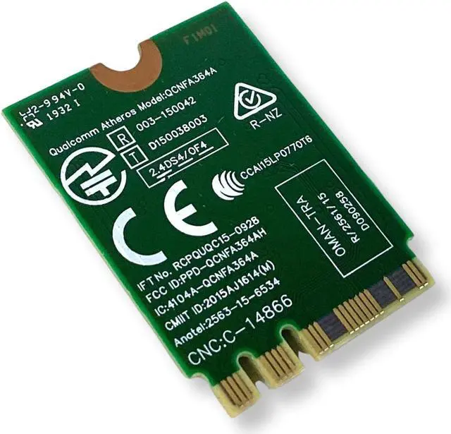 Alt view image 9 of 9 - VM1D6 QCNFA364A DELL WIRELESS CARD KILLER 1535 XPS 15 9560 P56F (CB77)