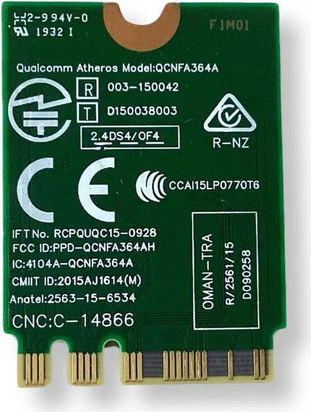 Alt view image 7 of 9 - VM1D6 QCNFA364A DELL WIRELESS CARD KILLER 1535 XPS 15 9560 P56F (CB77)