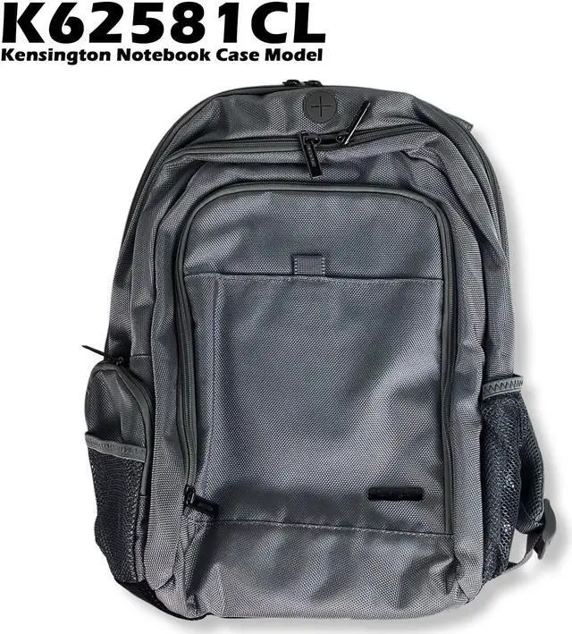 Alt view image 6 of 11 - Kensington K62581 15.6" Nylon Traveller Laptop Backpack 0K62581 CN-0K62581 K26581CL