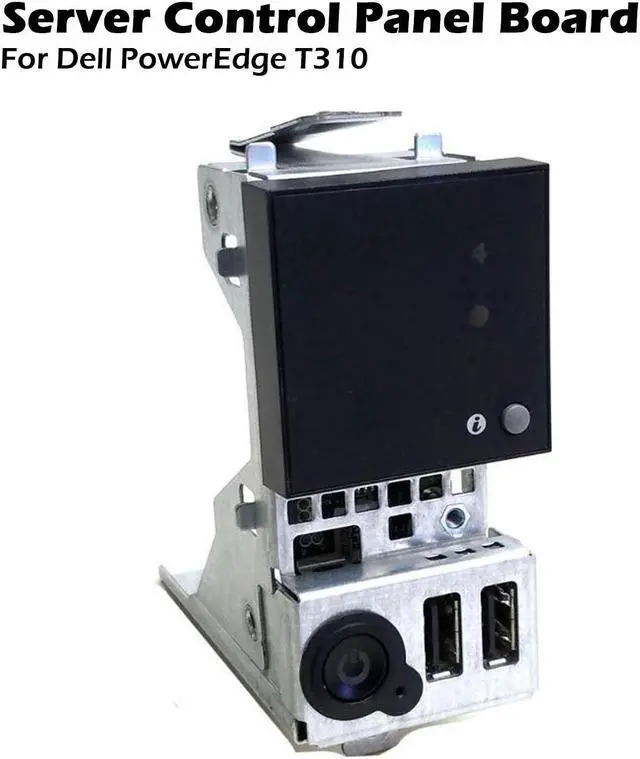 Alt view image 2 of 7 - Dell PowerEdge T310 T410 Front Control Panel Assembly Y469J