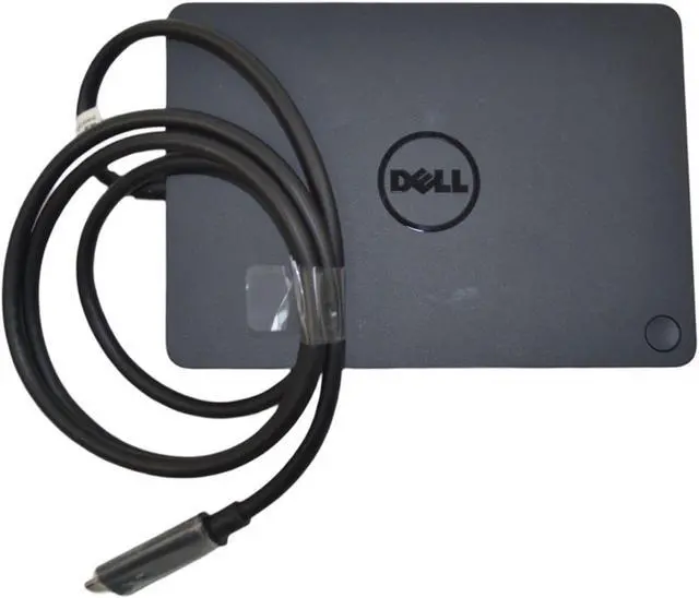 Alt view image 4 of 7 - Dell WD15 Monitor Dock 4K with 130W Adapter, USB-C, (450-AFGM, 6GFRT)