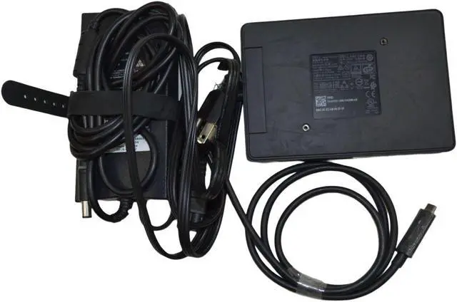 Alt view image 2 of 7 - Dell WD15 Monitor Dock 4K with 130W Adapter, USB-C, (450-AFGM, 6GFRT)