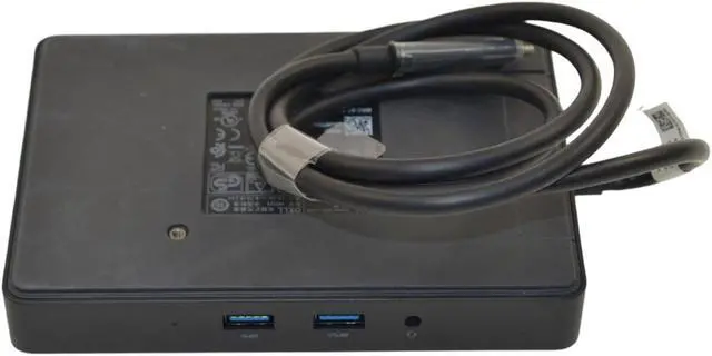 Alt view image 6 of 7 - Dell WD15 Monitor Dock 4K with 130W Adapter, USB-C, (450-AFGM, 6GFRT)