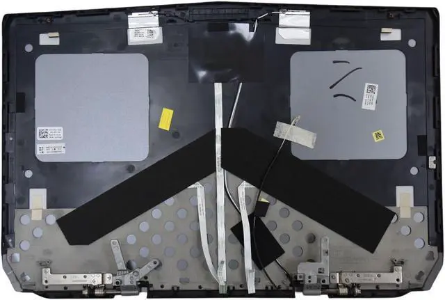 Alt view image 4 of 7 - Dell Alienware 17 R3 17.3" LCD Lid Back Cover with Hinges XTF5W 0XTF5W
