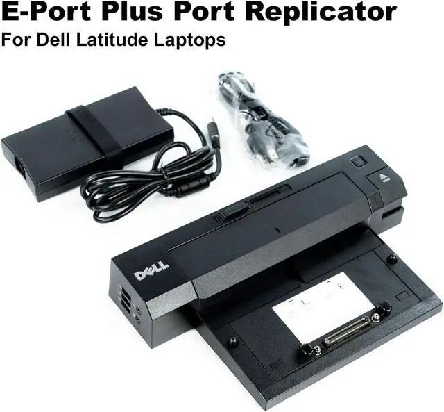 Alt view image 2 of 7 - Dell 130W E/Port Plus Advanced Port Replicators With USB 3.0 331-6304 PR02X 35RX