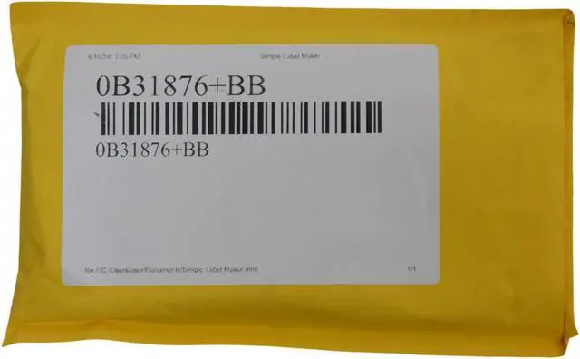 Alt view image 6 of 6 - HP MLC 1.2TB 10K RPM SAS 12Gb/s SFF 2.5" Hard Drive 787175-004 0B31876