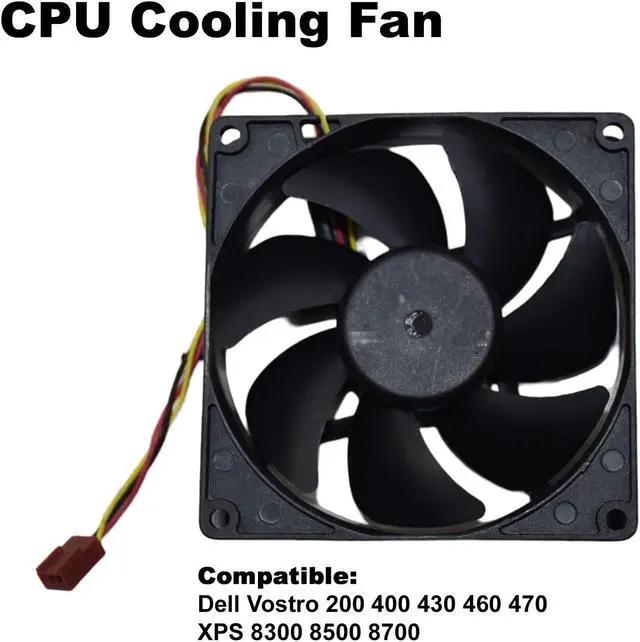 Alt view image 2 of 7 - Dell XPS 8300 8500 8700  Vostro 200 400 430 460 470 CUP Cooling Fan RKC55 X755M
