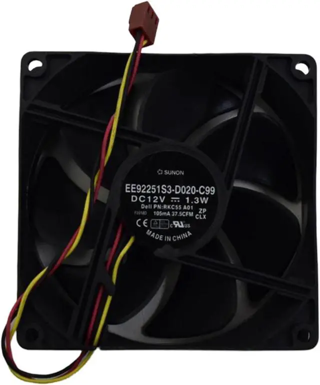 Alt view image 5 of 7 - Dell XPS 8300 8500 8700  Vostro 200 400 430 460 470 CUP Cooling Fan RKC55 X755M