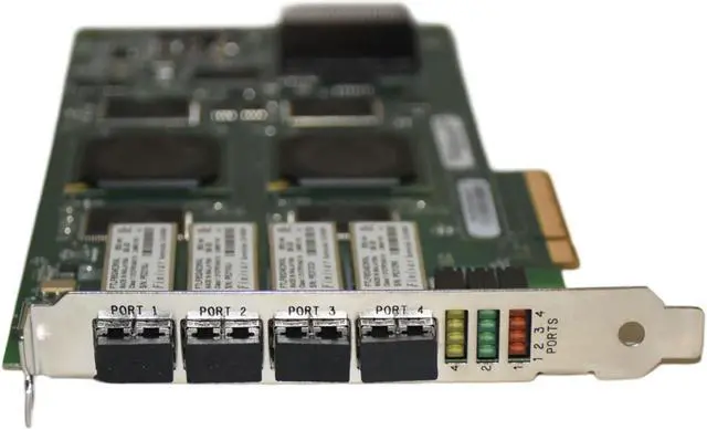 Alt view image 5 of 6 - QLogic QLE2464 Quad Port Fiber Channel PCIe Host Bus Adapter PX2610401-02 MVRHT