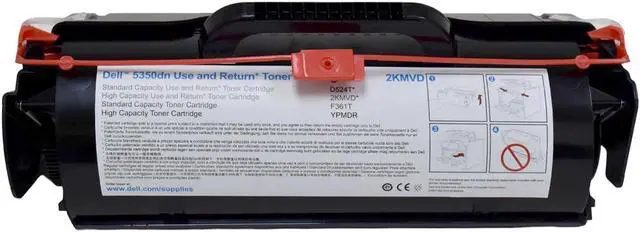 Alt view image 3 of 7 - Dell 5350DN Toner Cartridge Extra High Yield 30000 Pages 2KMVD