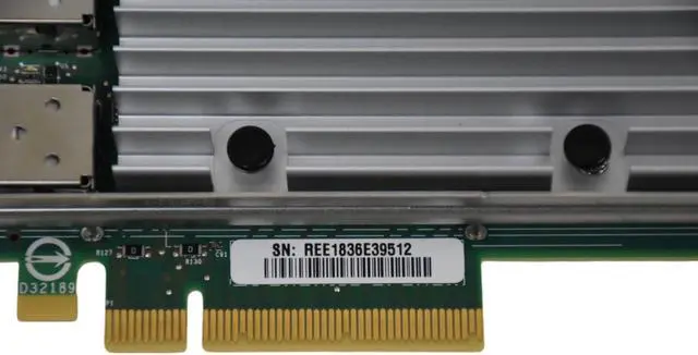 Alt view image 7 of 7 - QLogic Dual Port 10/25GbE Low Profile SFP+ Network Ethernet Card  QTE8652-CU-PUR/LP