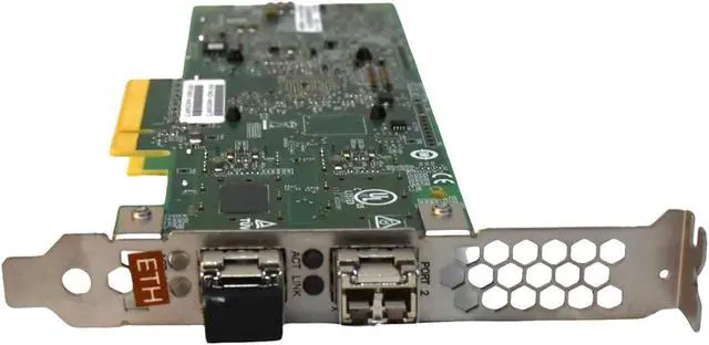 Alt view image 6 of 7 - QLogic Dual Port 10/25GbE High Profile SFP+ Network Ethernet Card QTE8652-CU-PUR